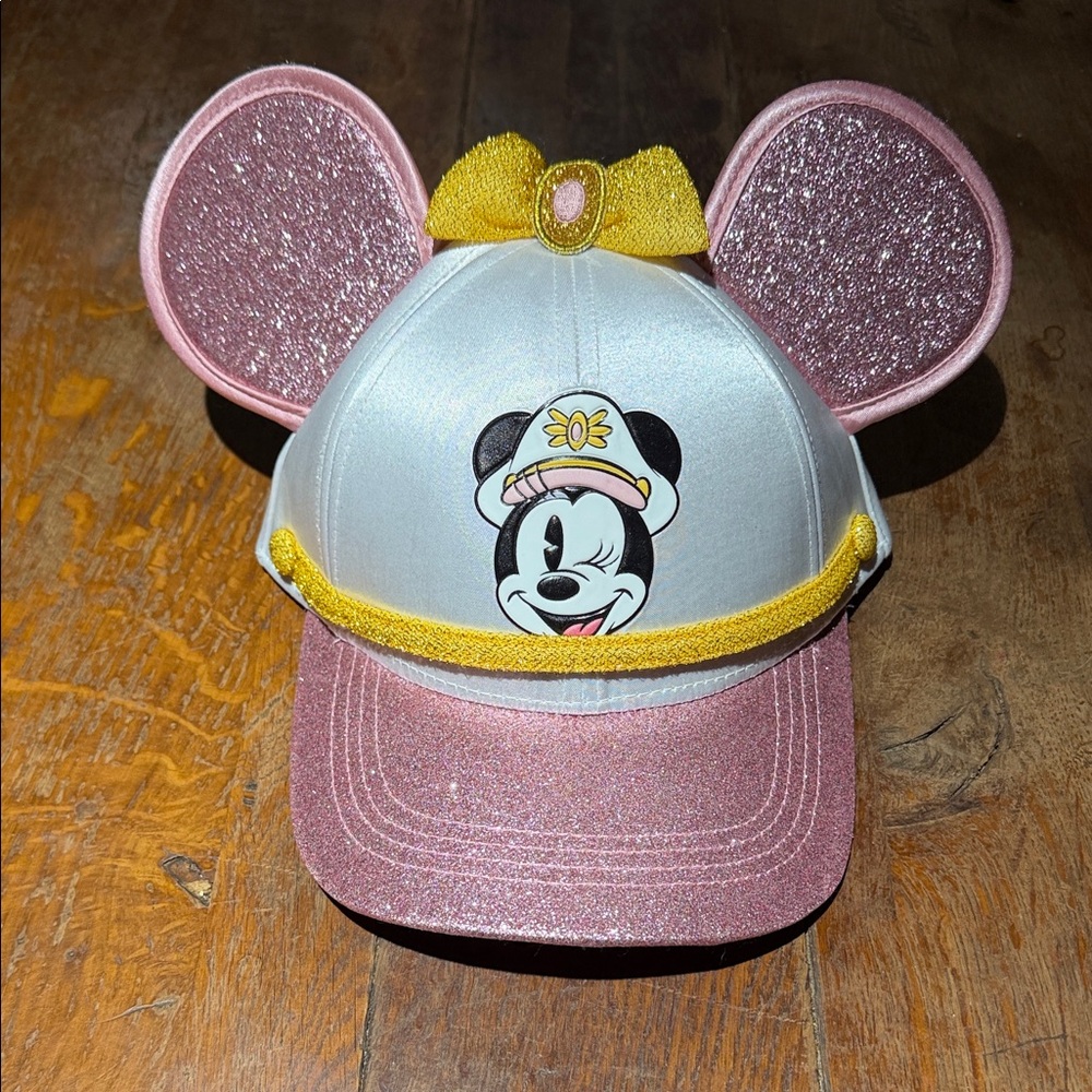 Disney Pink and Yellow Minnie Mouse Hat